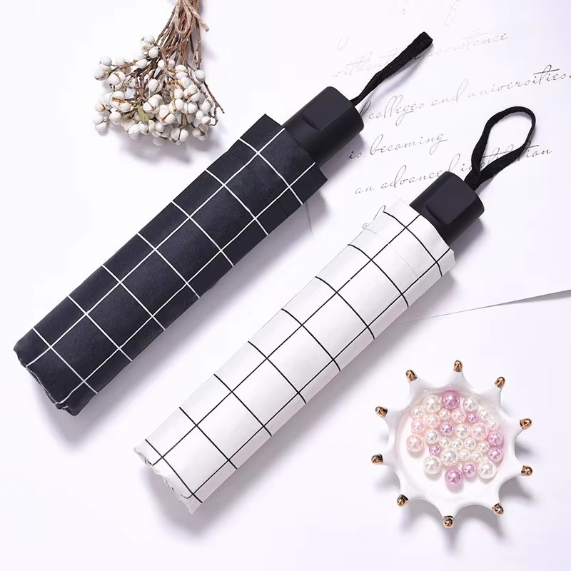 Classic Lattice Manual Folding Men ร่ม
