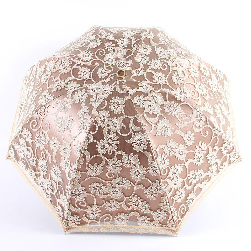 ขายส่งร่มแต่งงานลูกไม้ Parasol ร่มสำหรับดวงอาทิตย์และฝน